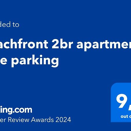 Beachfront 2Br Apartment - Free Parking Λιβάδι Εξωτερικό φωτογραφία